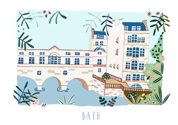 Bath City Print, 3 of 3