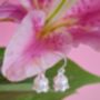 Sterling Silver Lilly Of The Valley Earrings, thumbnail 8 of 12