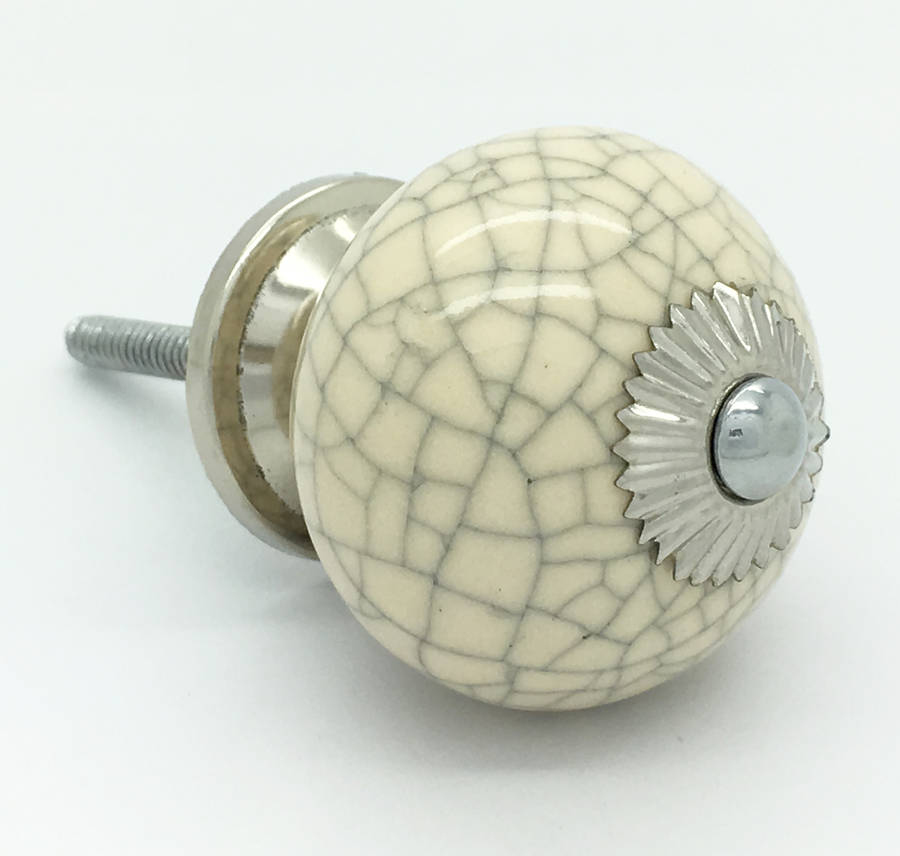 crackle ceramic door knobs cupboard pull handles by g decor