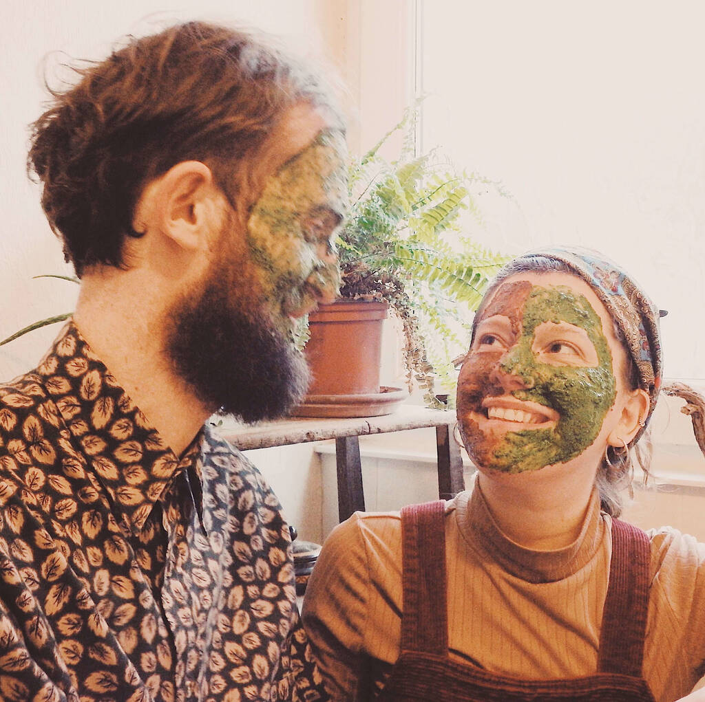 Organic Vegan Face Mask Pamper Date Night Gift, 1 of 5