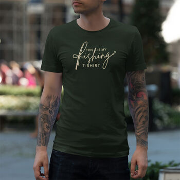 Fishing Lover T Shirt For Him, 3 of 6