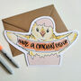 Cute Easter Chick Card Have A Crackin' Easter, thumbnail 1 of 4