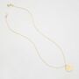 Personalised 'Initial' Zodiac Constellation Necklace, thumbnail 4 of 12