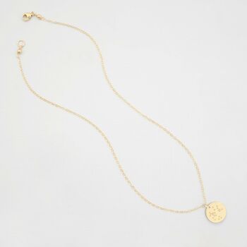 Personalised 'Initial' Zodiac Constellation Necklace, 4 of 12