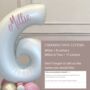 Diy Luxury Blush Pink, White And Gold Balloon Stack, thumbnail 2 of 3