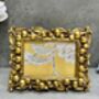 Gold Ornate 6x4 Picture Gold Frame With Cherry Design, thumbnail 8 of 8