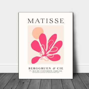 Matiise Pink Leaf And Sun Art Print, 2 of 4