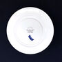 Blue Willow Deconstructed Fragments Bone China Plate, thumbnail 2 of 2