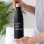 Personalised Metal Water Bottle For Men, thumbnail 1 of 3