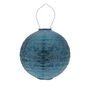 Deep Blue Solar Outdoor Globe Lantern, thumbnail 10 of 12