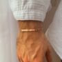 Rose Golden Personalised Chain Bracelet, thumbnail 6 of 9