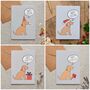 Golden Cocker Spaniel Dog Walking Socks, thumbnail 11 of 11