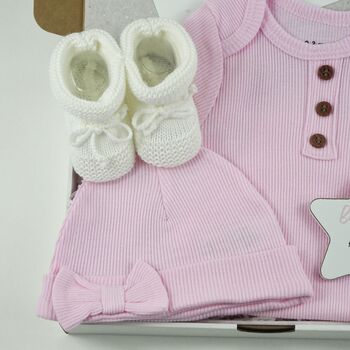 New Baby Girl Letterbox Gift Set, 6 of 7