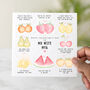 Personalised Fruit Pun Wife Valentine's Day Card, thumbnail 1 of 3