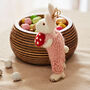 Felt Rabbit With Mushroom Hanging Decoration, thumbnail 2 of 6