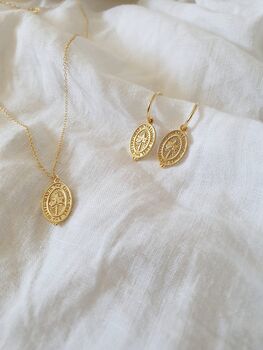 Head In The Clouds 14k Gold Plated Earrings, 3 of 8
