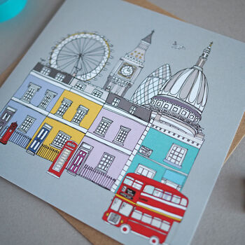 London Cityscape Card, 4 of 4