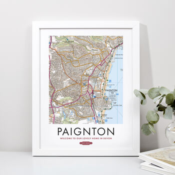 Your Favourite UK Place Personalised Print Custom Made, 11 of 12