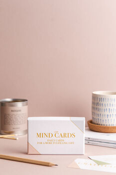 'Mind Cards' Mindfulness And Wellbeing Cards, 4 of 8