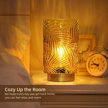 Lampshade Decorative Cordless Table Lamp With Timer, 5 of 8