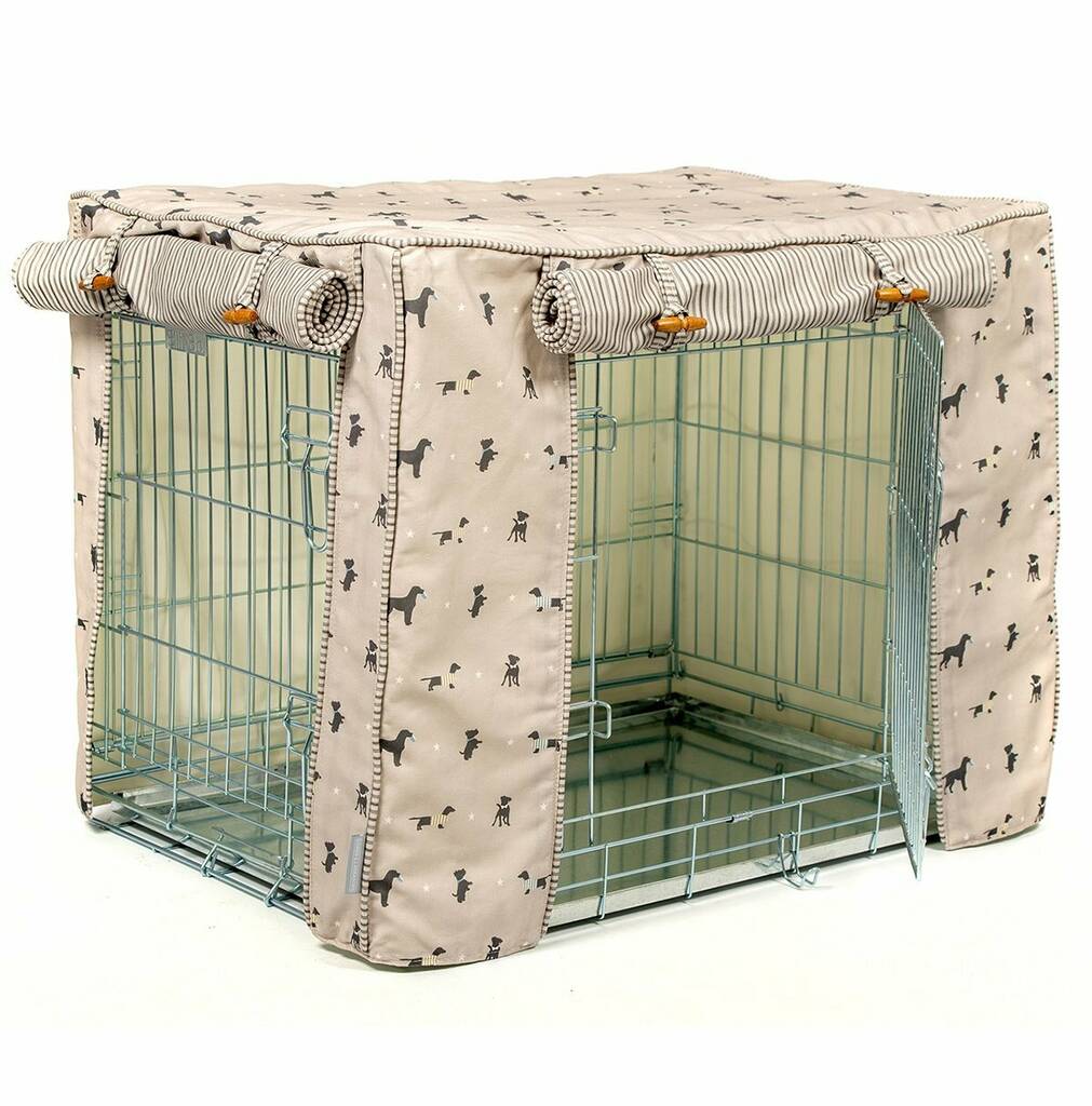 Custom Made Dog Crate Cover Available In Five Fabrics By ...