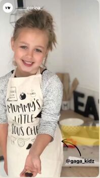 Personalised 'Mummy's Little Chef' Apron, 5 of 11