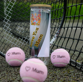 Mum Special Message Tennis Balls, 8 of 11