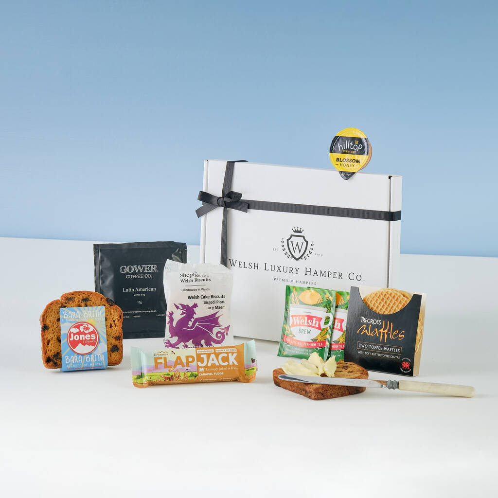 Welsh Letterbox Gift Hamper Tastes Of Wales By Welsh Luxury Hamper ...