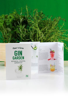 Gin Botanical Cocktail Garden Kit, 3 of 12
