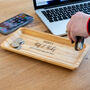 Personalised Bits And Bobs Bamboo Tray, thumbnail 4 of 5