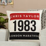 Personalised Marathon Cushion, thumbnail 1 of 4