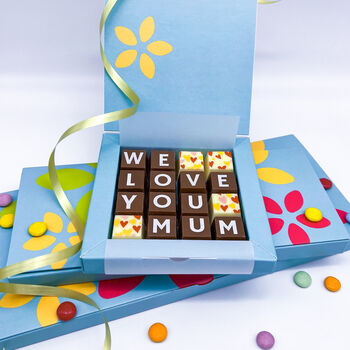 Chocolates With Personalised Message For Mum, 2 of 9