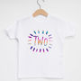 Childs Birthday Number Baby Grow Or T Shirt, thumbnail 7 of 7