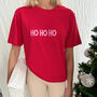 Ho Ho Ho T Shirt | Red, thumbnail 1 of 2