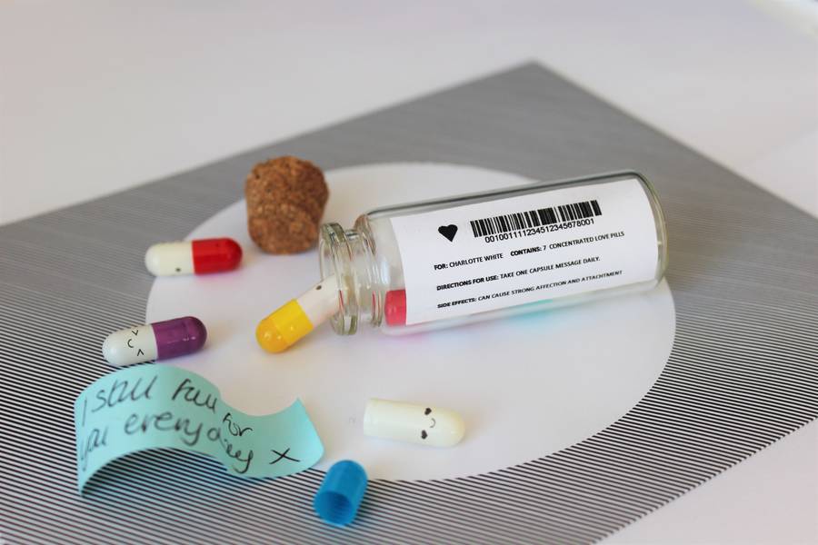 Personalised Pills In A Bottle By HOLT LIVING HOME COLLECTIVE