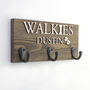 Personalised Walkie's And Names Dog Lead Holder, thumbnail 10 of 12