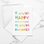 Funny Divorce Card, thumbnail 1 of 2