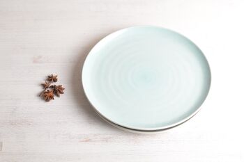 Tactile Coloured Porcelain Dinner Plate, 6 of 7