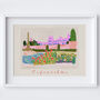 Blenheim Palace Art Print Cotswolds Oxfordshire Poster, thumbnail 2 of 4