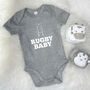 Rugby Baby Babygrow, thumbnail 3 of 11