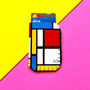 Personalised Mondrian Card Holder For Travel Cards And Business Cards, thumbnail 1 of 4