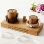 Personalised Couple's Wooden Jewellery Stand, thumbnail 3 of 6
