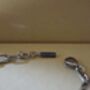 Silver 5mm Anchor Chain Bracelet Adjustable Gift, thumbnail 3 of 5