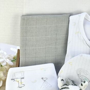 Zebra Safari New Baby Gift Box, 4 of 7