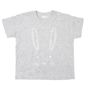 Children's Bunny Face T Shirt, 5 of 9