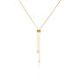 Adjustable Pearl Lariat In 14k Gold Vermeil Plated, thumbnail 2 of 12