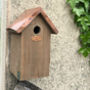 Personalised Bird House With Copper Roof, thumbnail 3 of 3