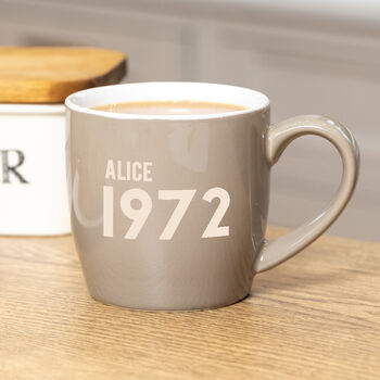 Personalised 1973 50th Birthday Mug, 2 of 3