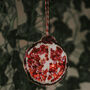 Perfect Pomegranate Sequin Hanging Decoration, thumbnail 1 of 5