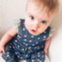 Organic Little Acorn Romper Suit, thumbnail 2 of 3